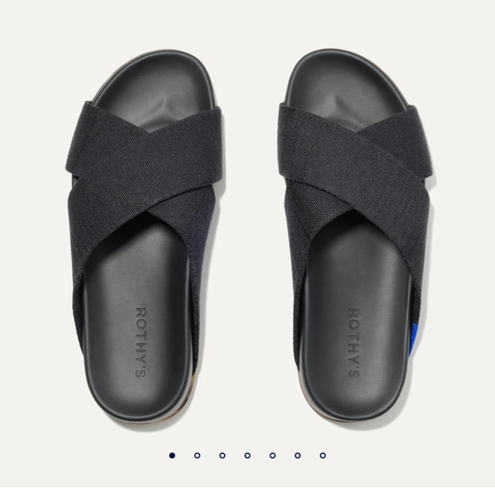 Rothys “The Weekend” slide- Black size 7.5
